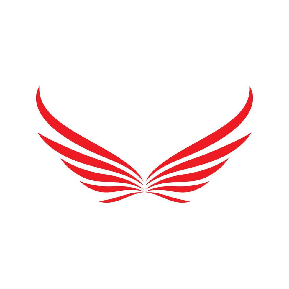 Wing logo images vector