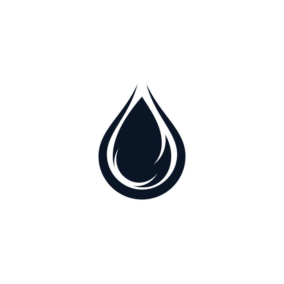 Oil drop icon vector illustration