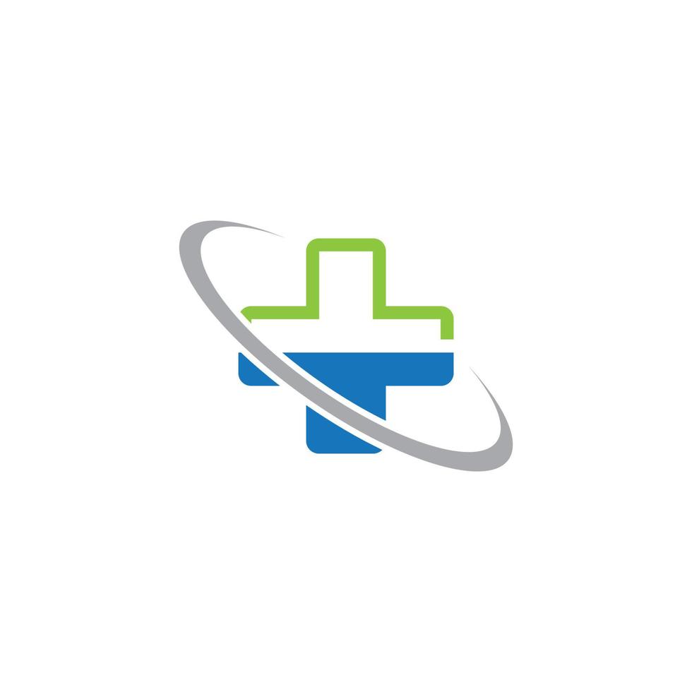 Medical cross vector icon