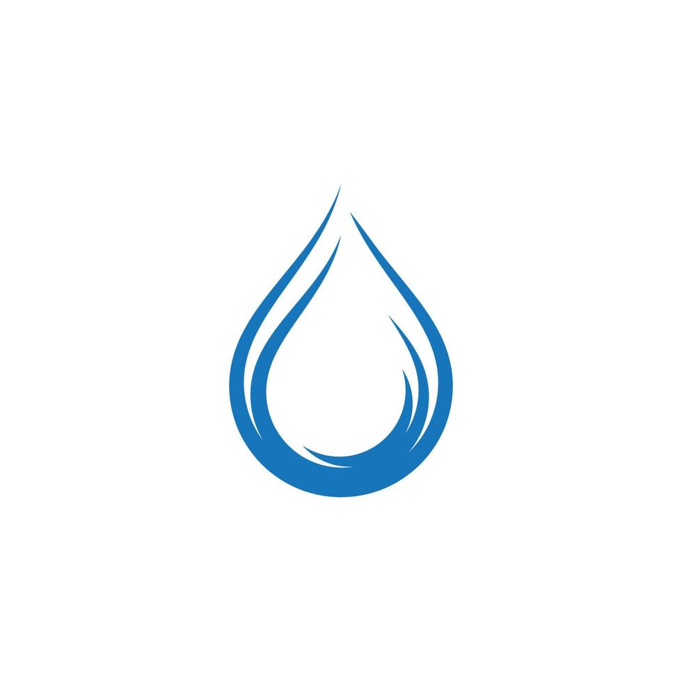 Water drop vector icon