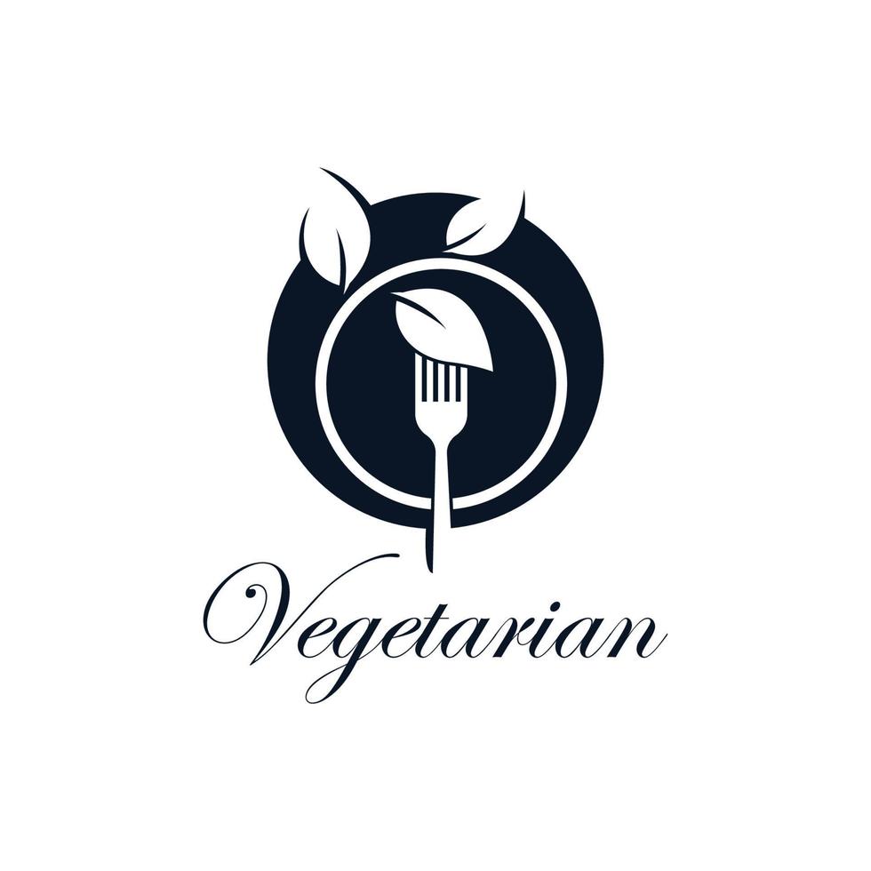 Vegetarian food vector icon