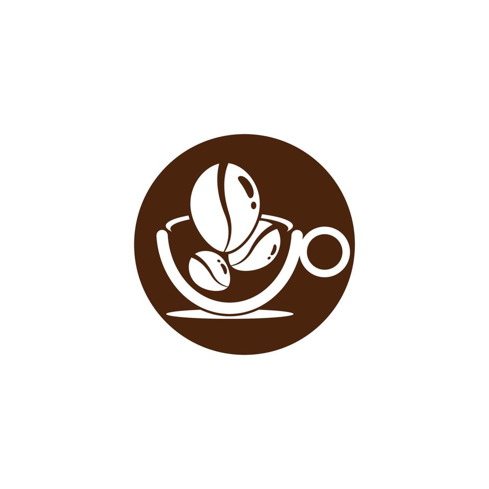 Coffee cup symbol vector icon