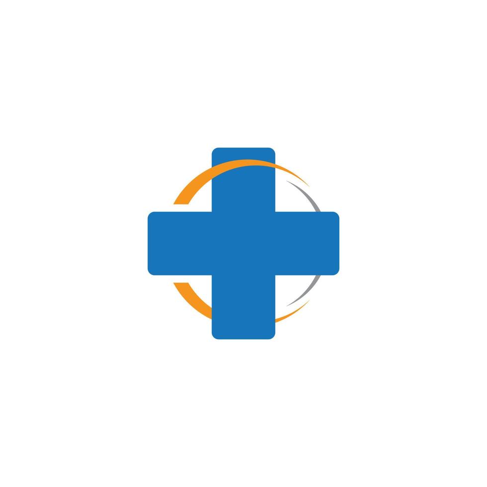 Medical cross vector icon