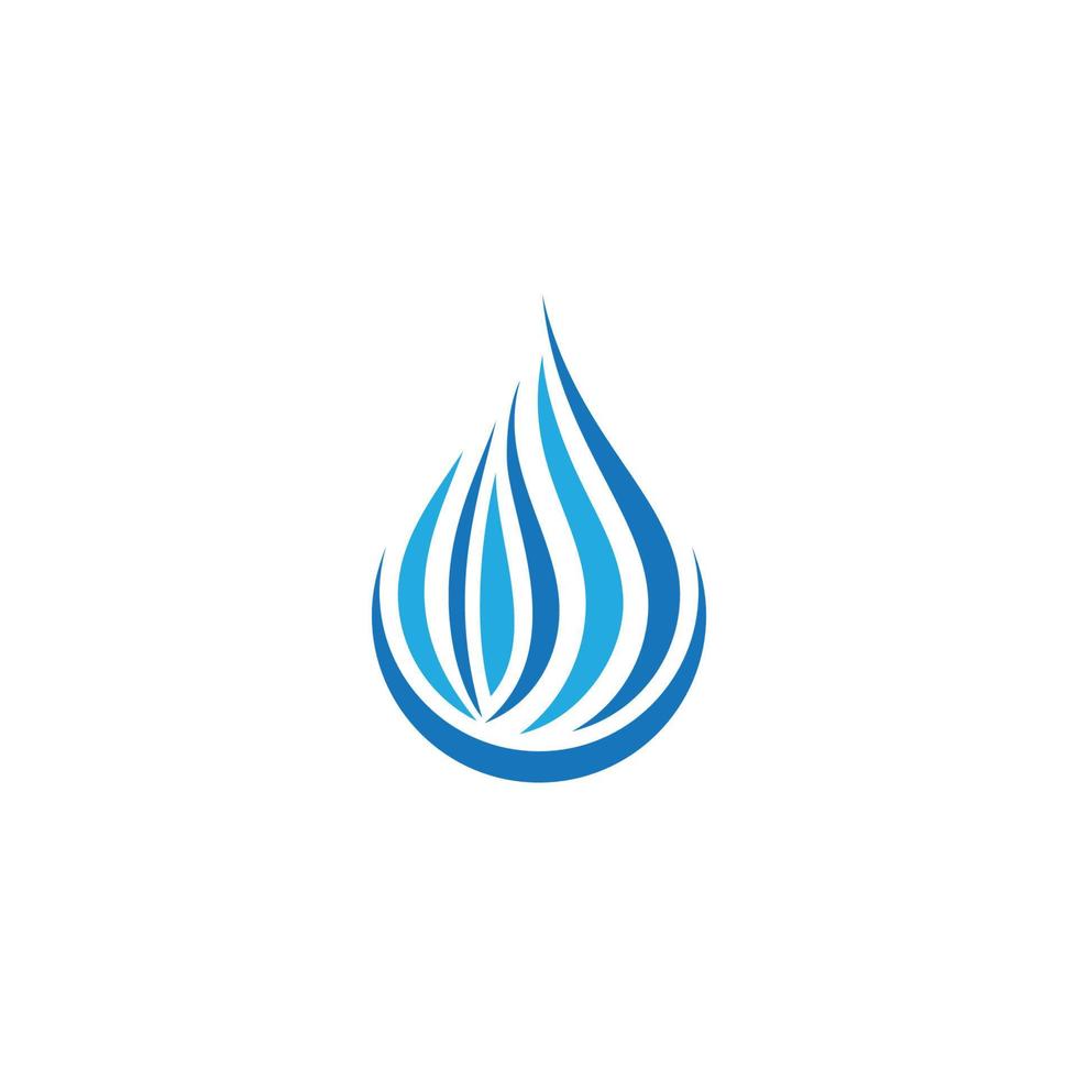 Water drop vector icon