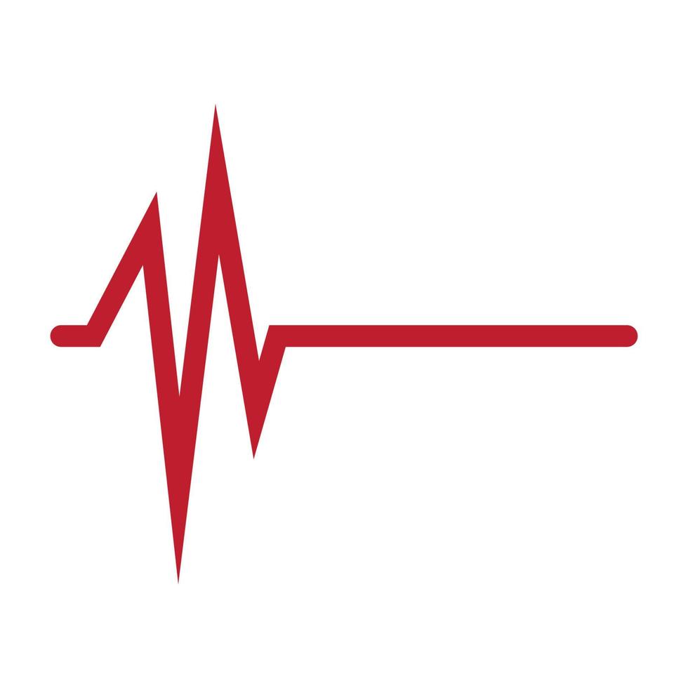Pulse symbol vector icon illustration design