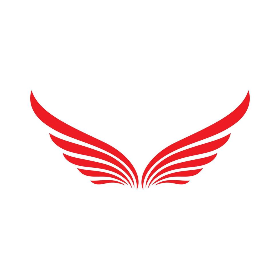 Wing logo images vector