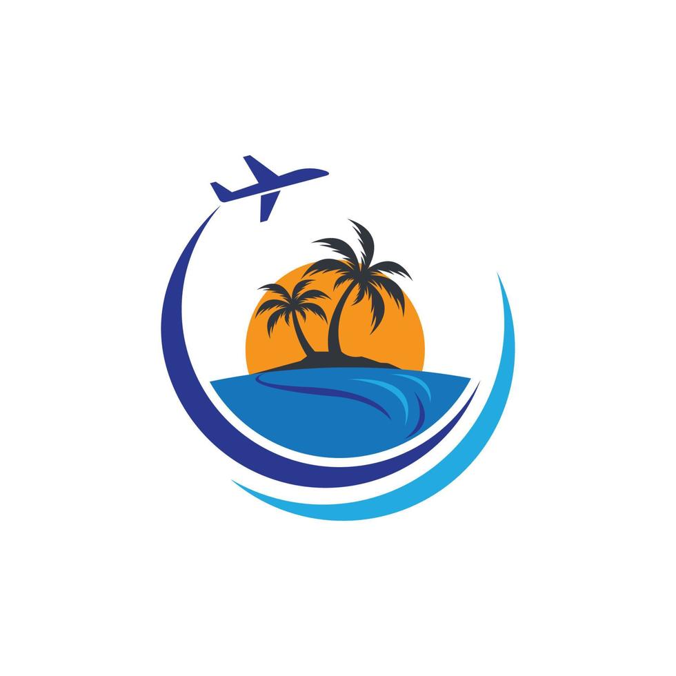 Travel symbol vector icon