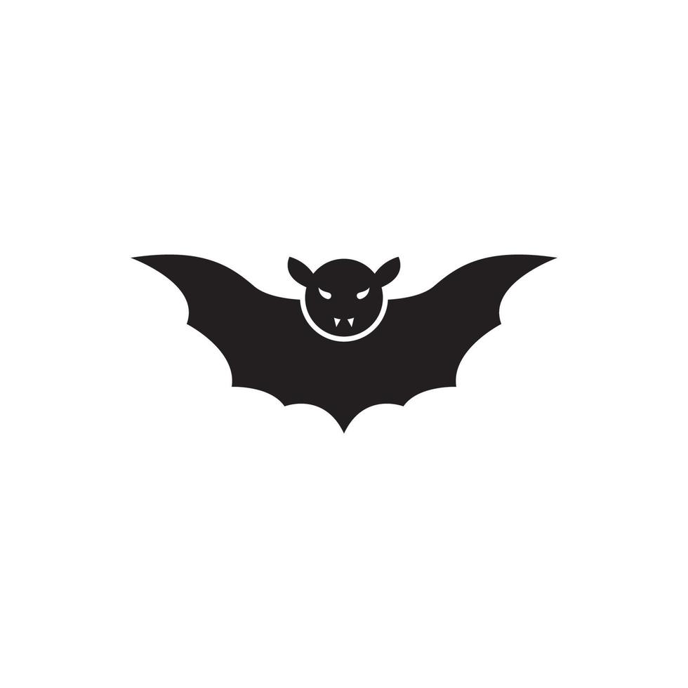 Bat vector icon illustration design