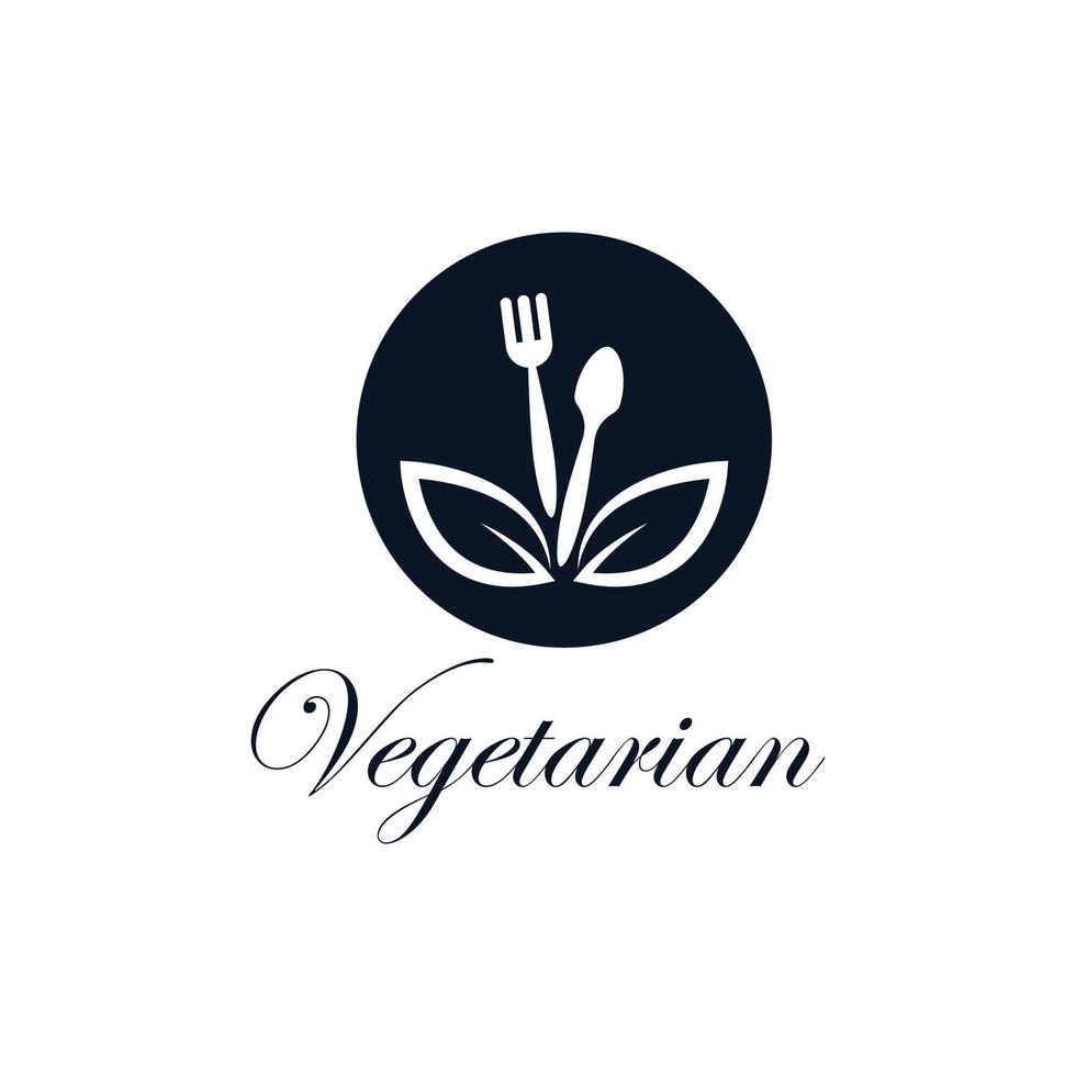 Vegetarian food vector icon