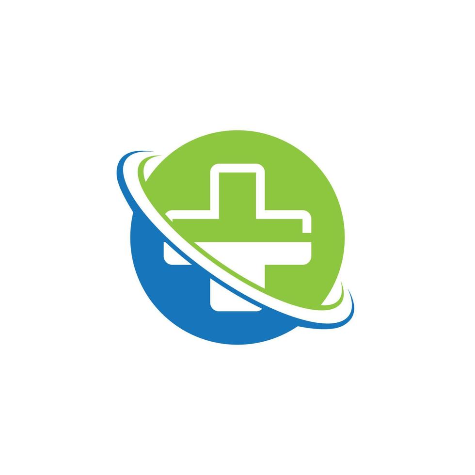 Medical cross vector icon