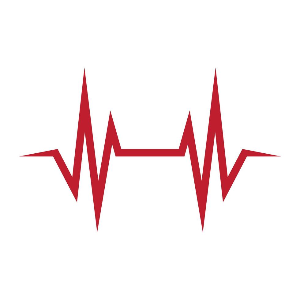 Pulse symbol vector icon illustration design