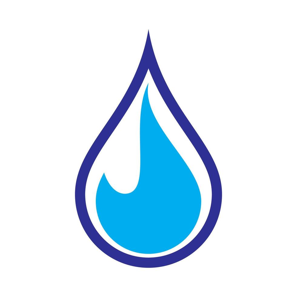 Water drop logo images vector