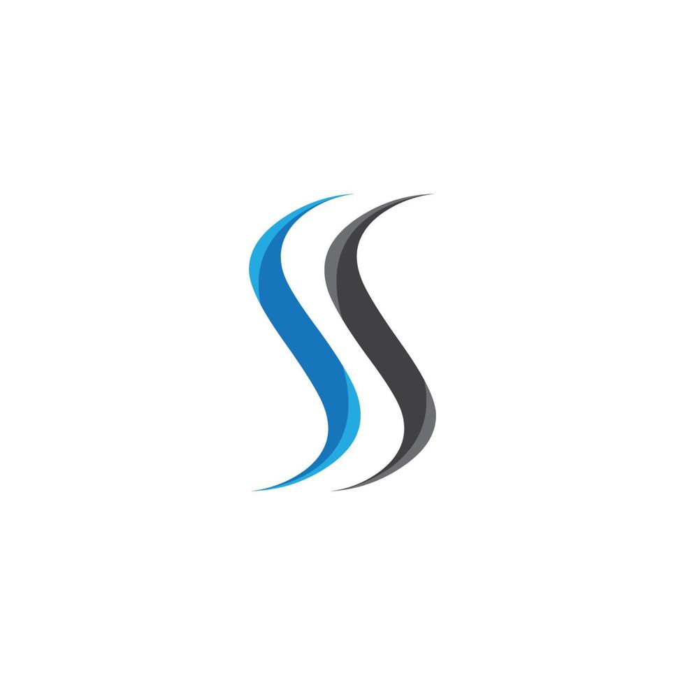 Letter s symbol illustration design vector