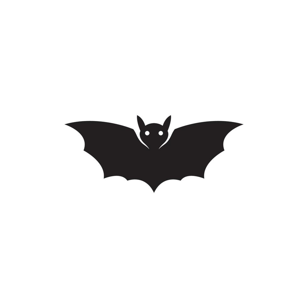 Bat vector icon illustration design