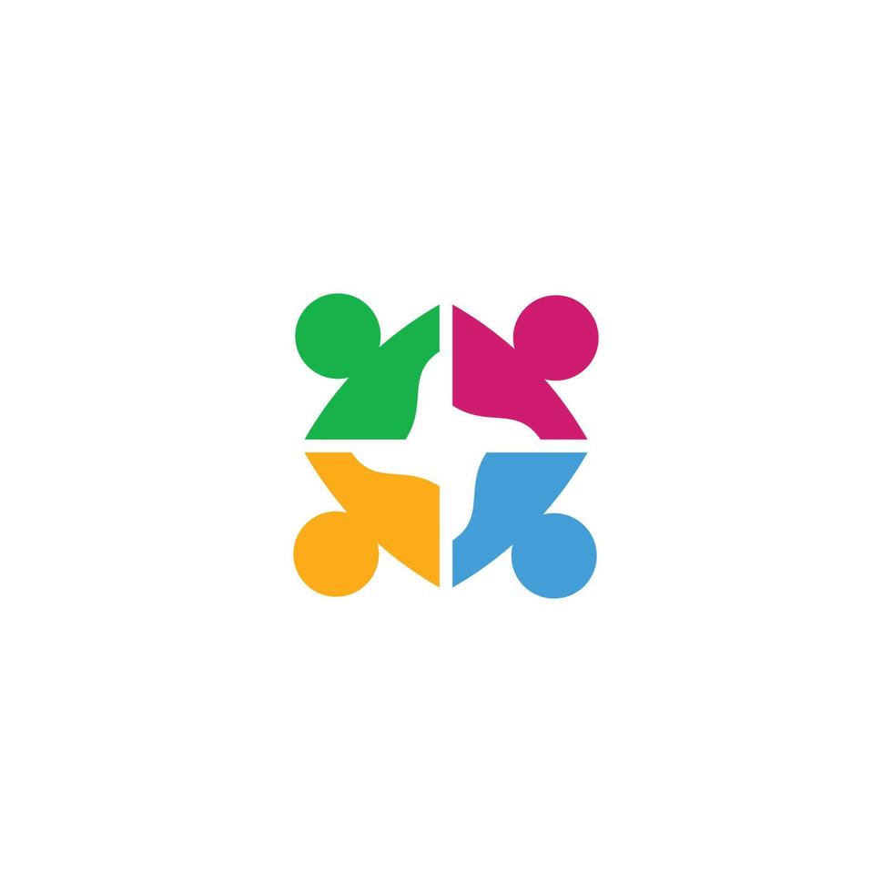 Community vector icon illustration design