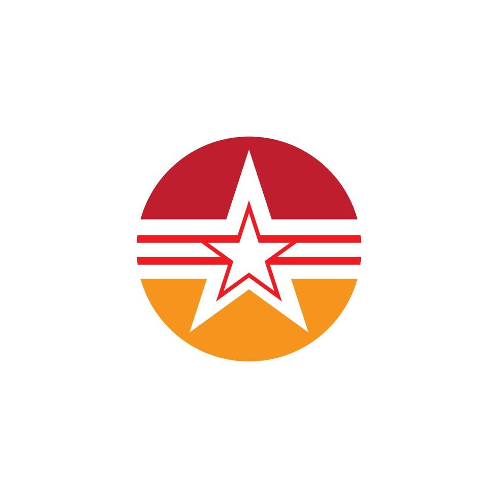 Star vector icon illustration design