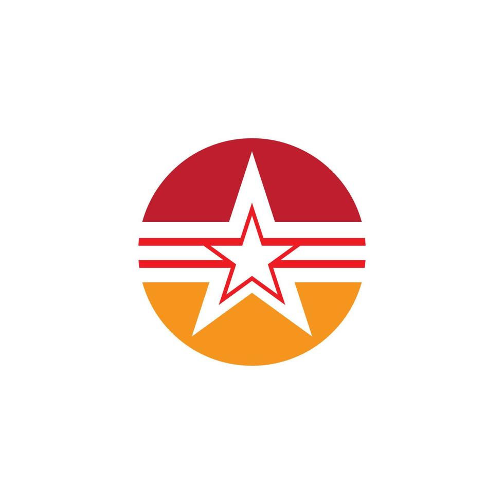 Star vector icon illustration design