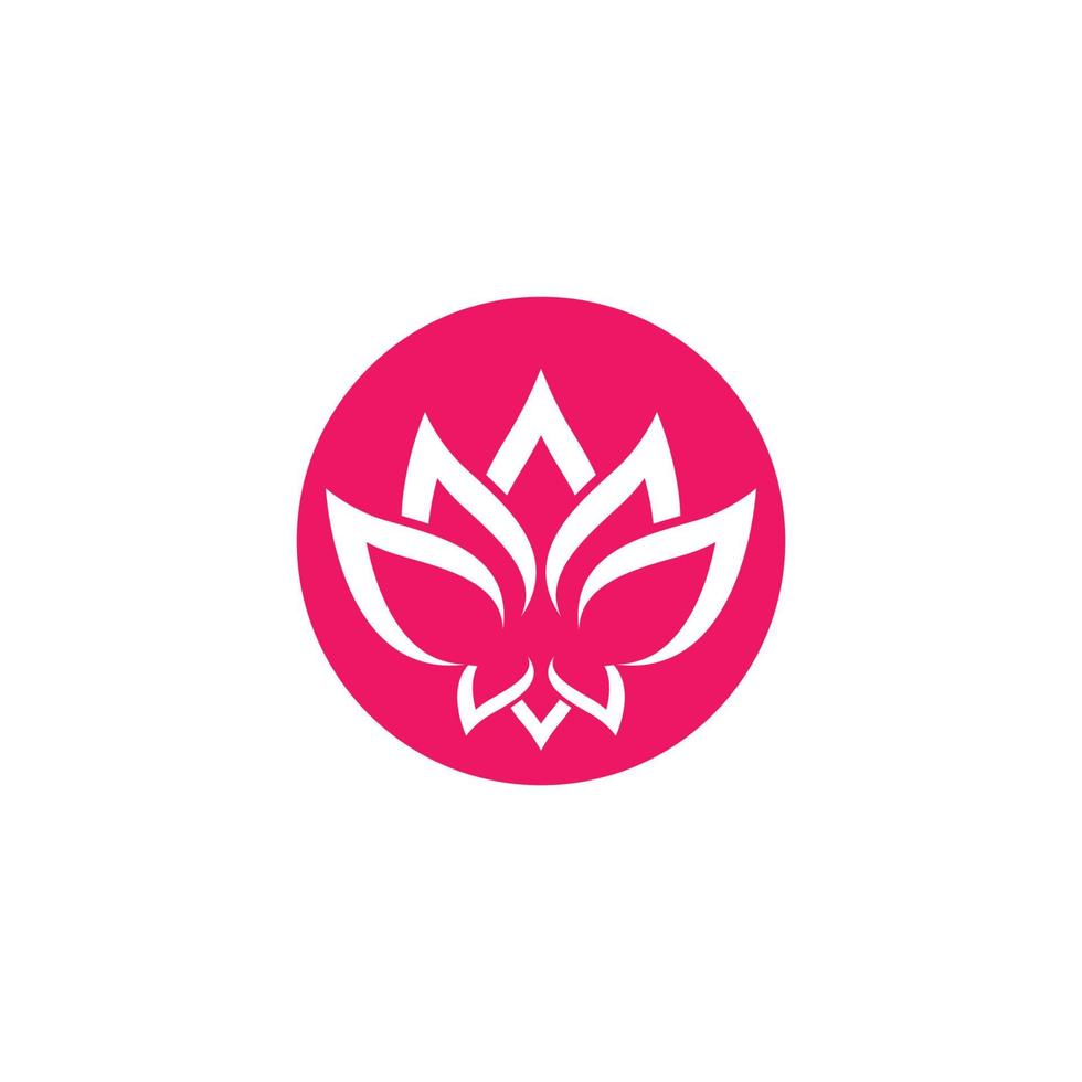 Lotus symbol vector icon