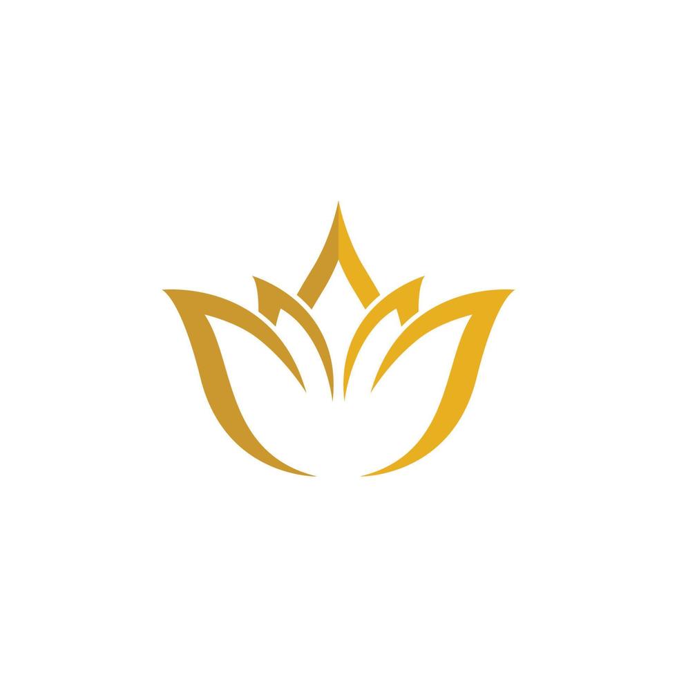 icono de vector de símbolo de loto