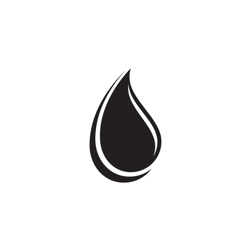 Oil drop icon vector illustration