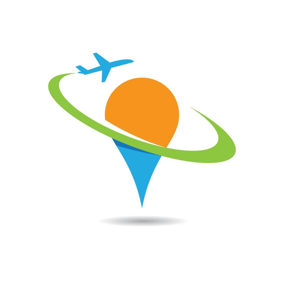 Travel symbol vector icon