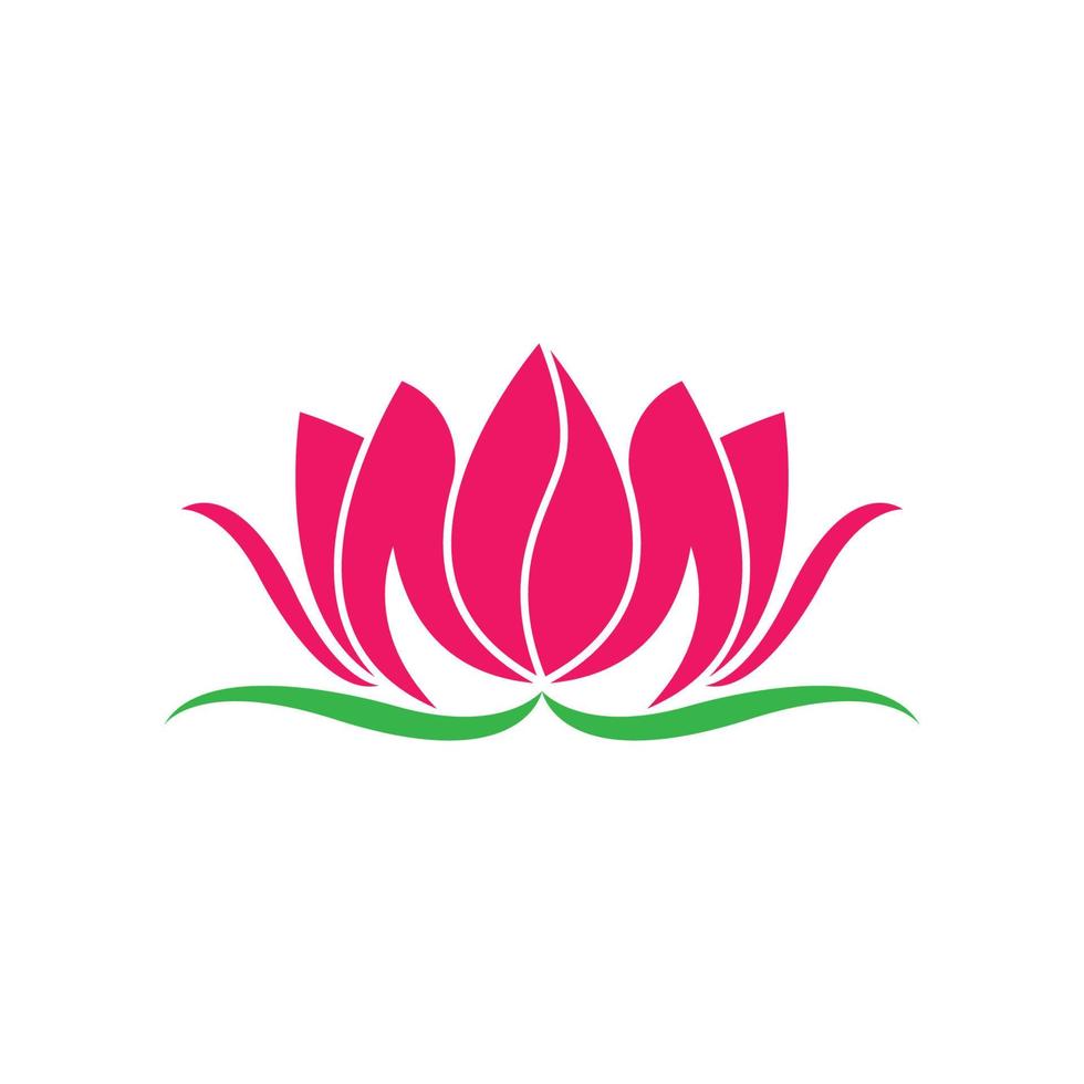 Beauty lotus logo images vector