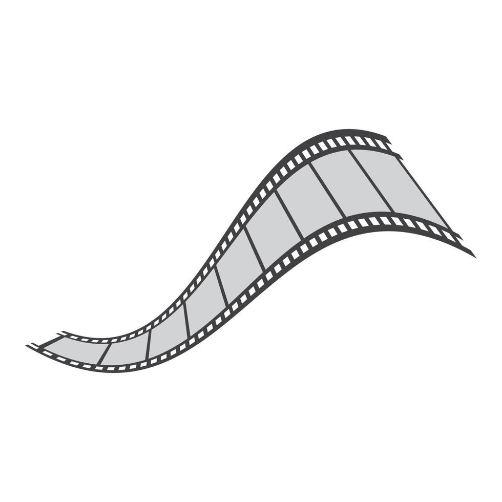 Filmstrip vector icon illustration