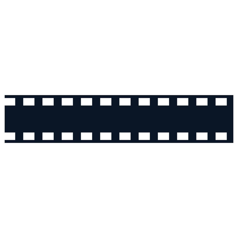 Film strip logo images vector