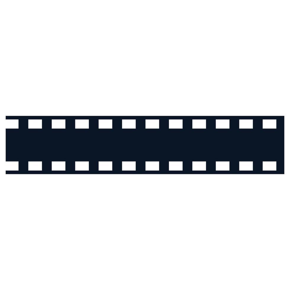 Film strip logo images vector