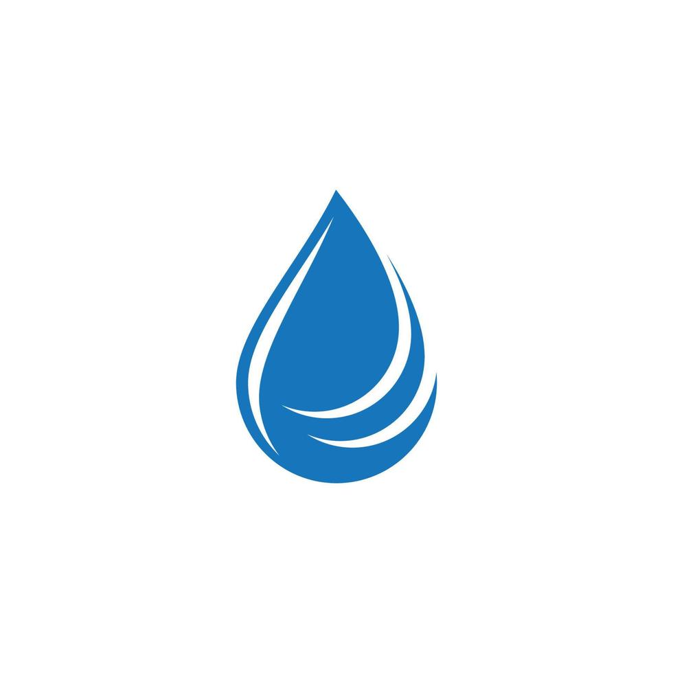 Water drop vector icon