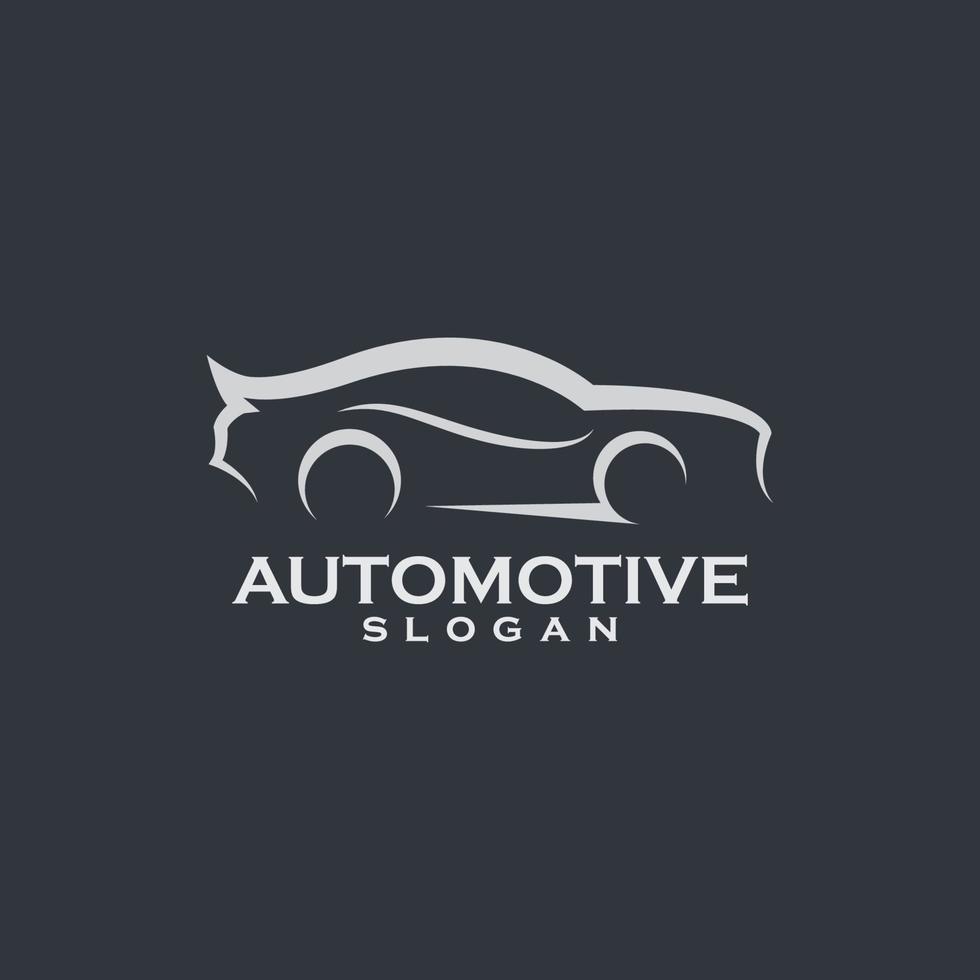 Ilustración de icono de vector de coche automático
