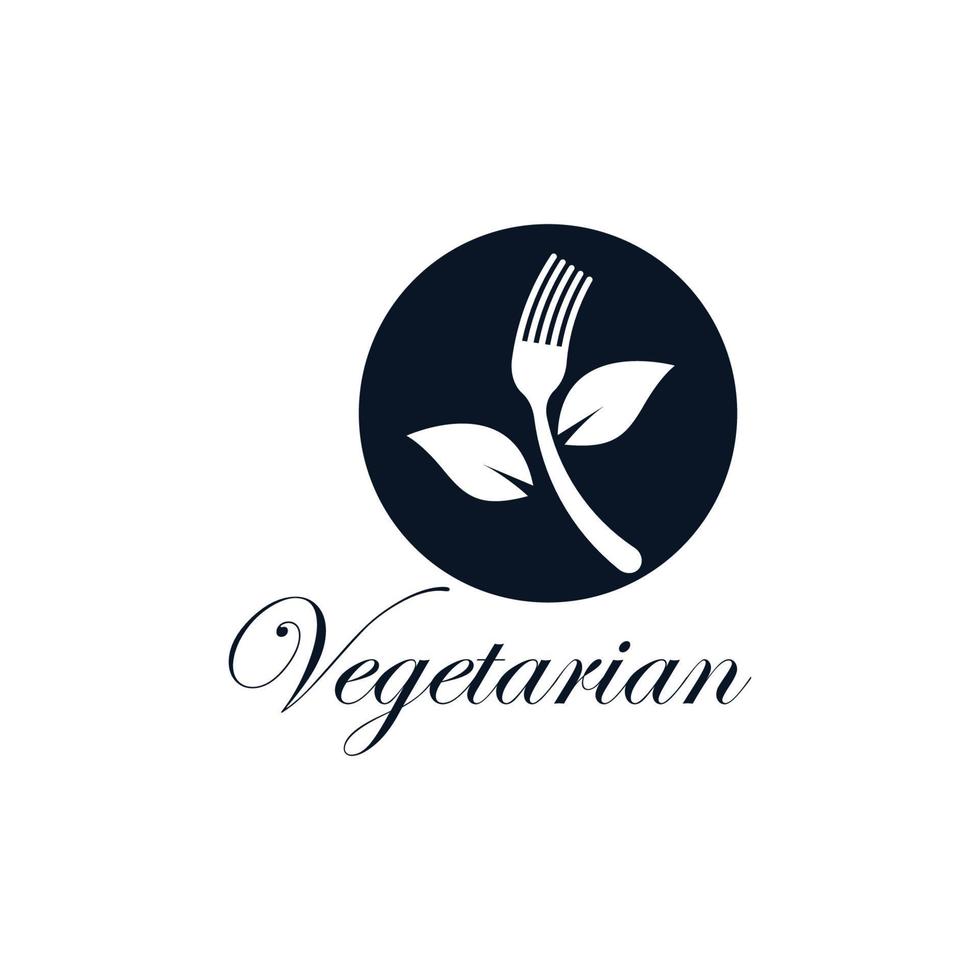 Vegetarian food vector icon