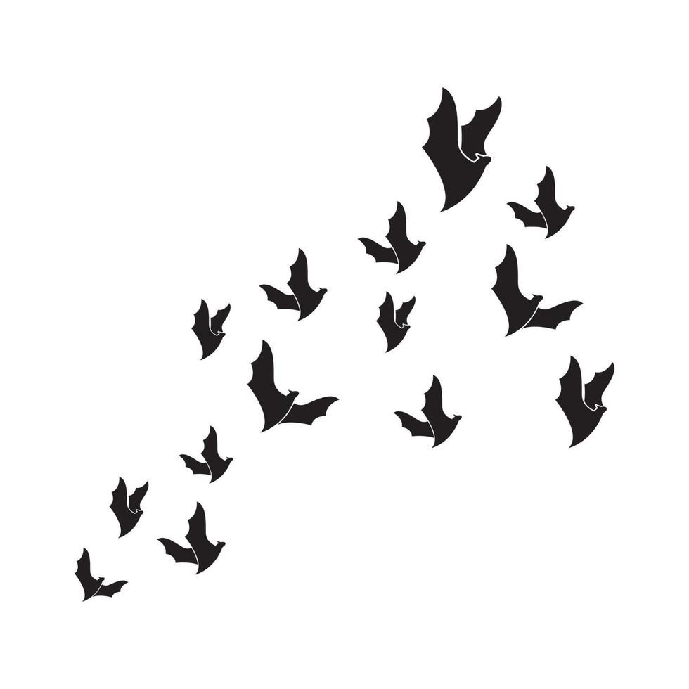 Bat vector icon illustration design