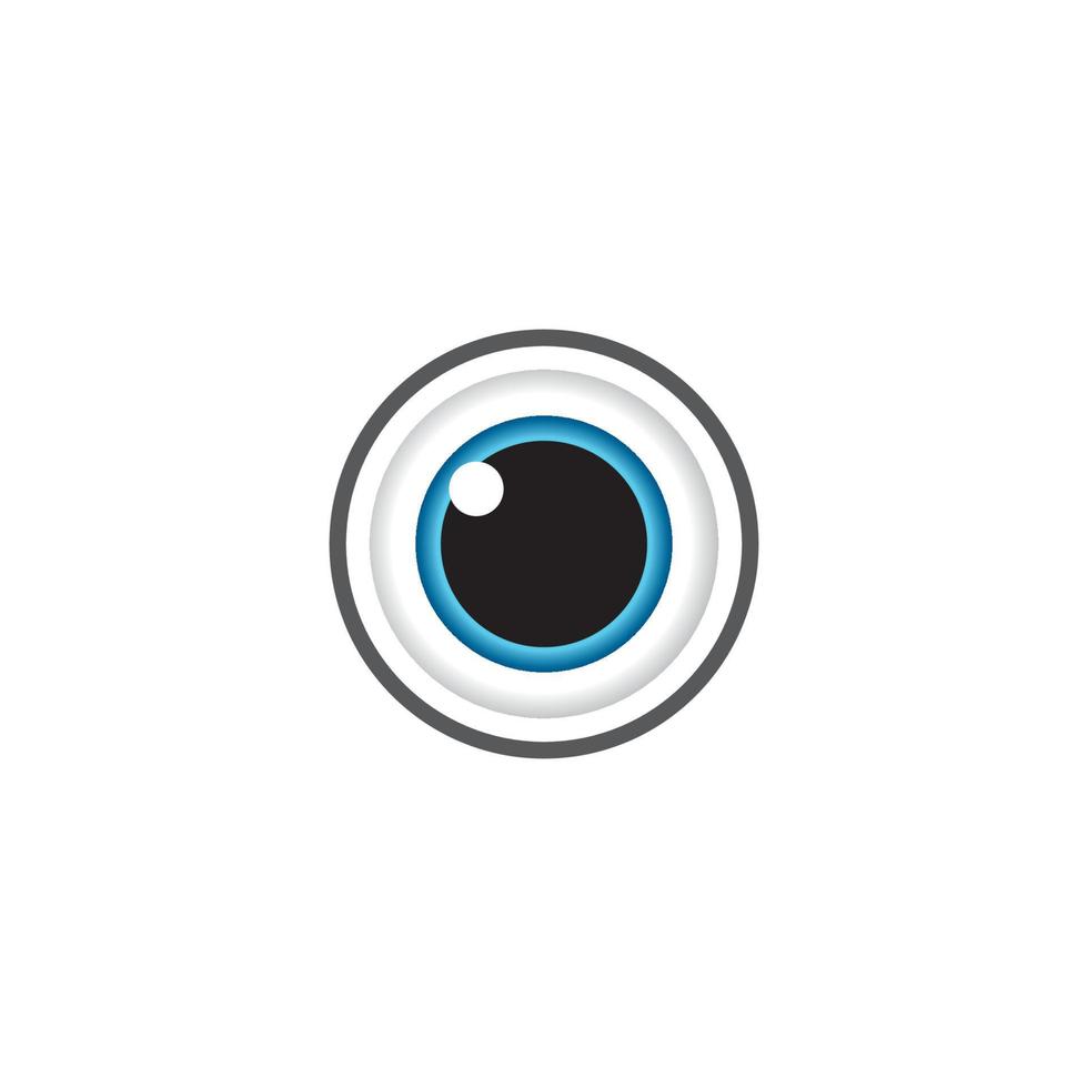 Eye symbol vector icon