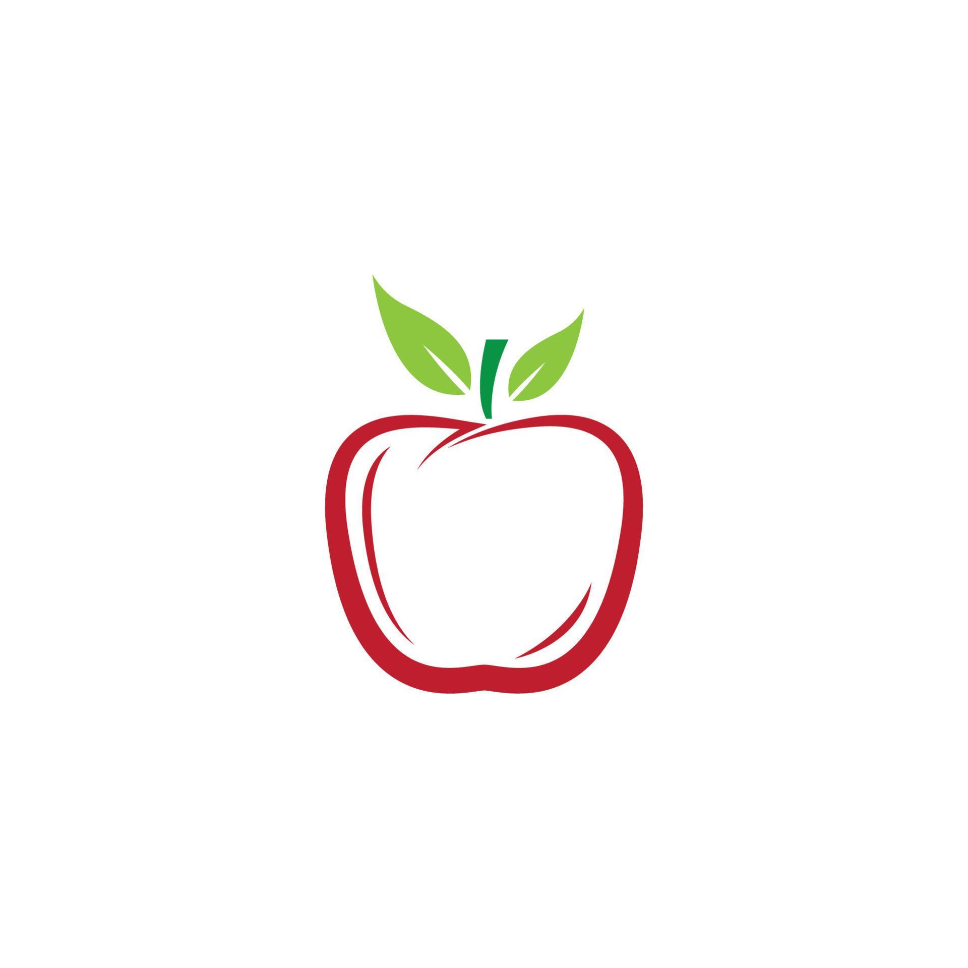 Apple logo symbol vector illustration 14834559 Vector Art at Vecteezy