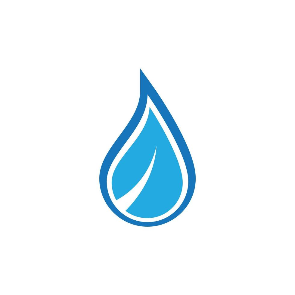 Water drop vector icon