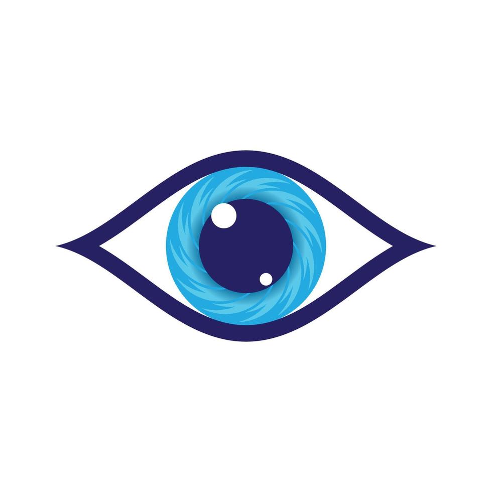 icono de vector de ojo