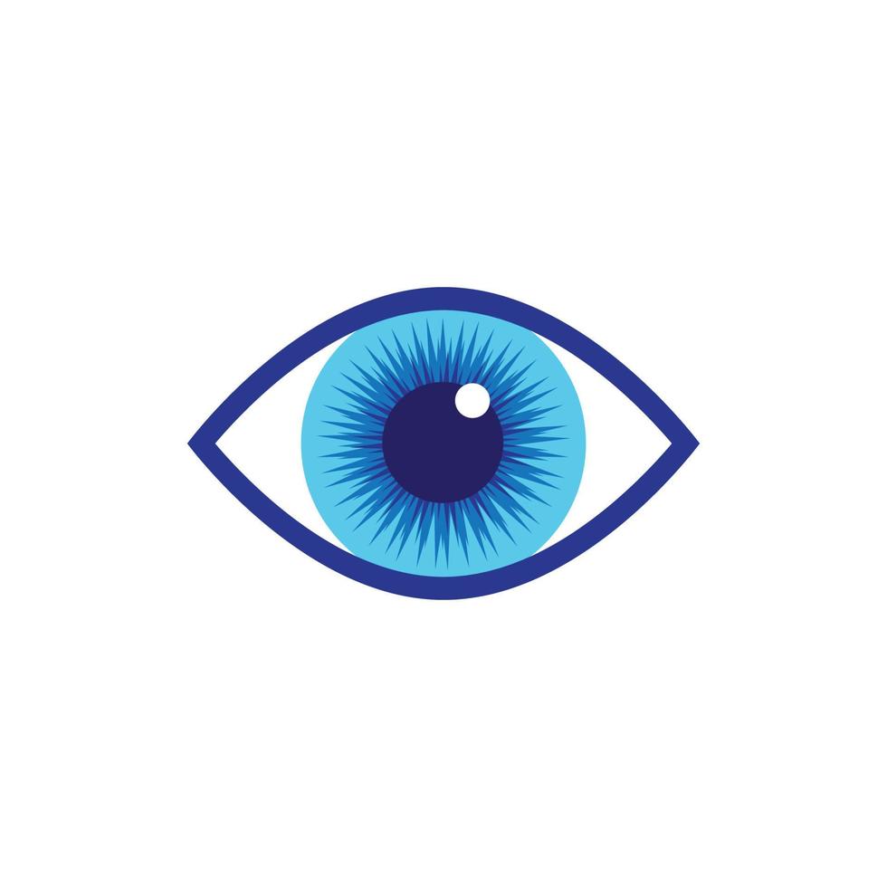 icono de vector de ojo