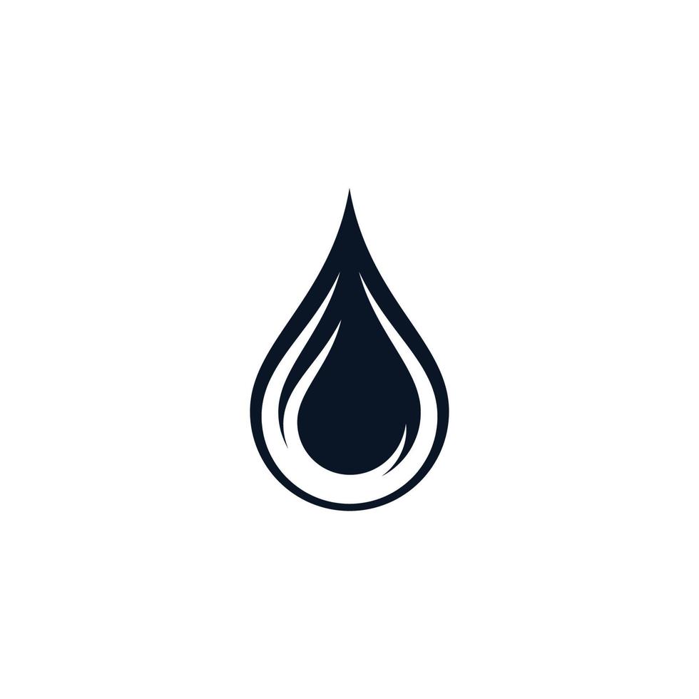 Oil drop icon vector illustration