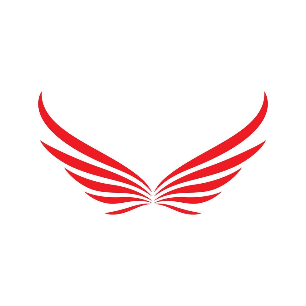 Wing logo images vector