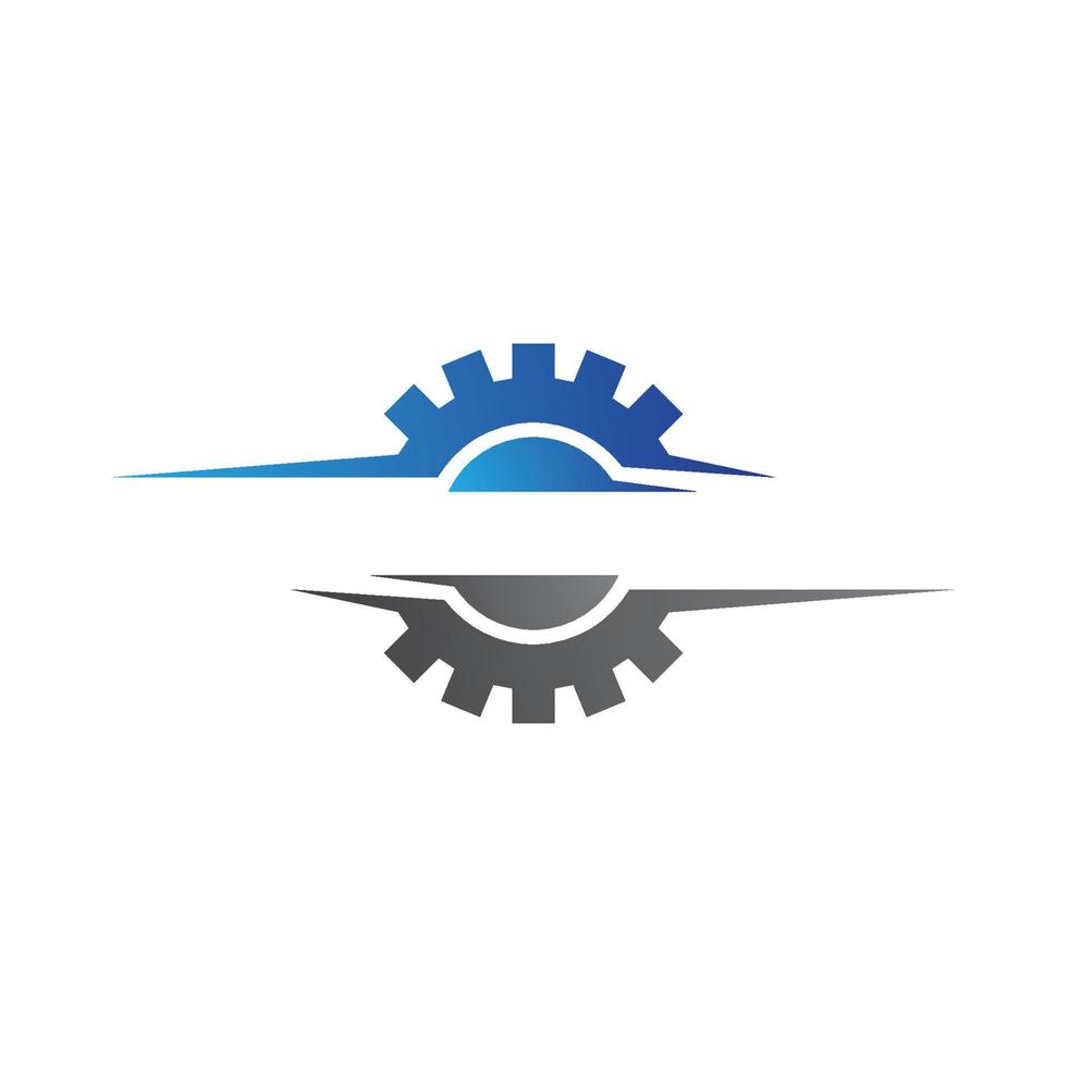 Gear symbol vector icon