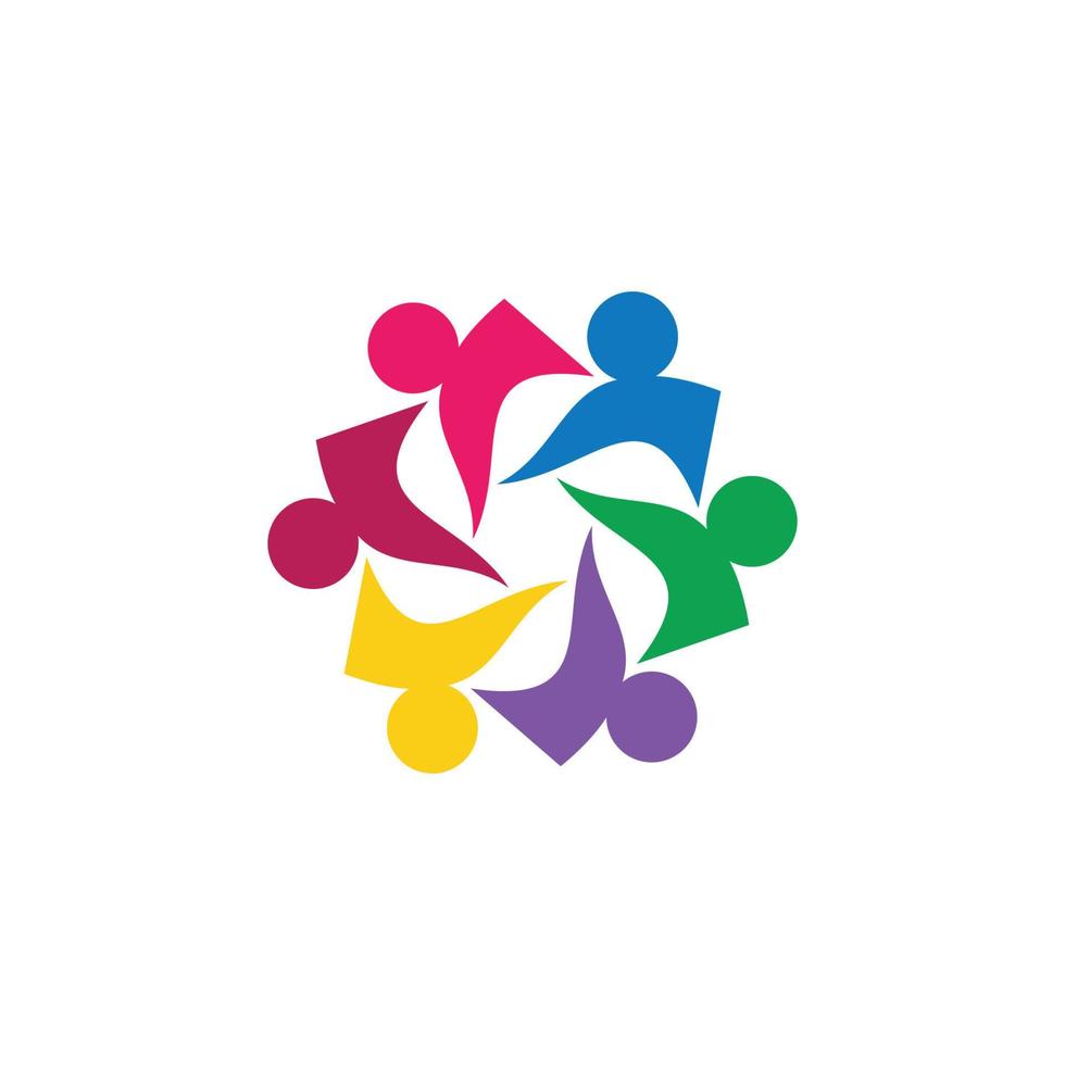 Community vector icon illustration design