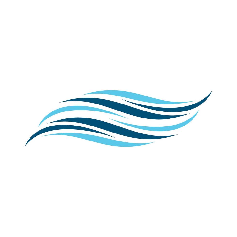 Wave logo images vector