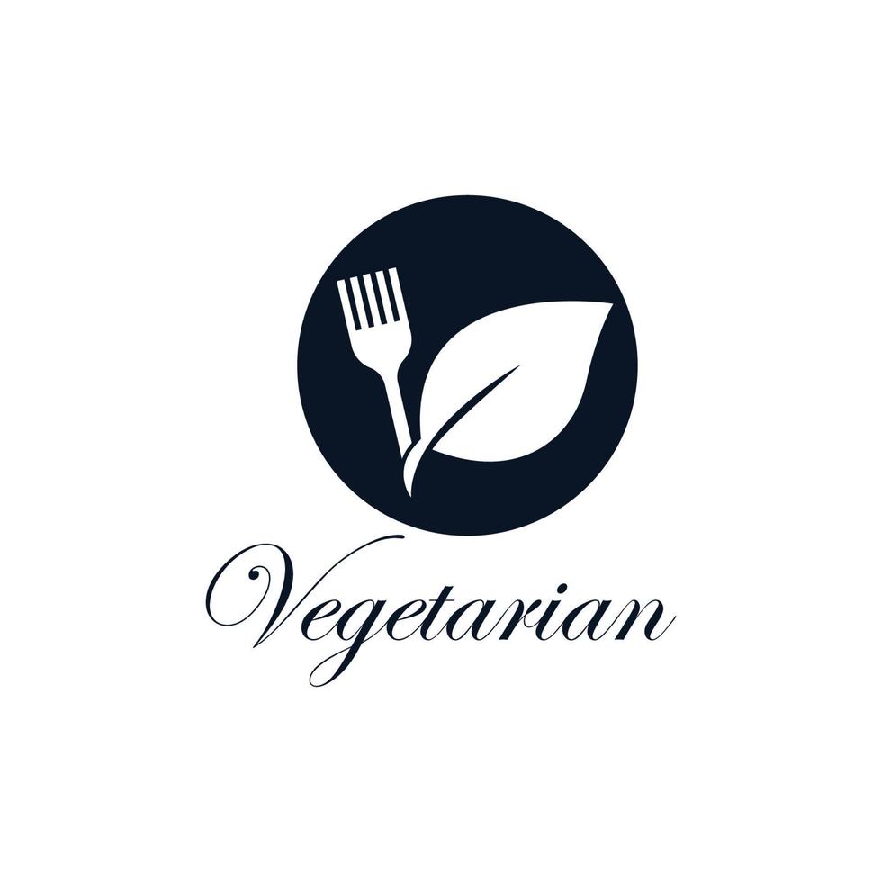 Vegetarian food vector icon