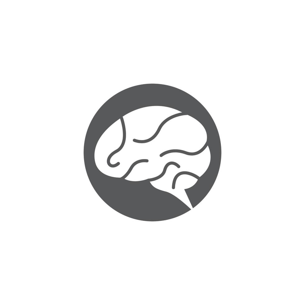 imagenes del logo del cerebro vector