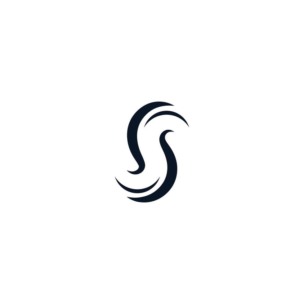 Letter s symbol illustration vector