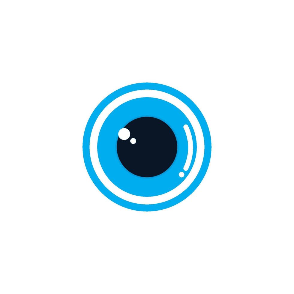 icono de vector de ojo