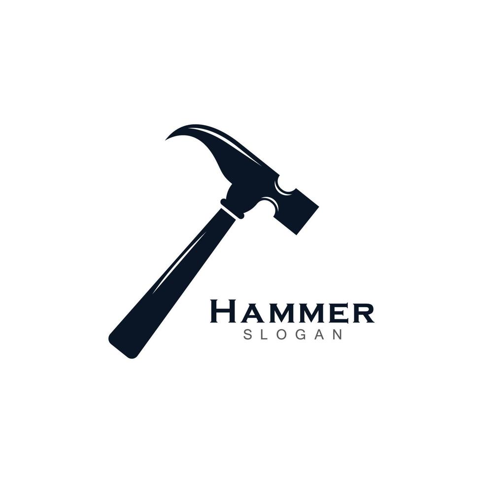 Hammer symbol vector icon