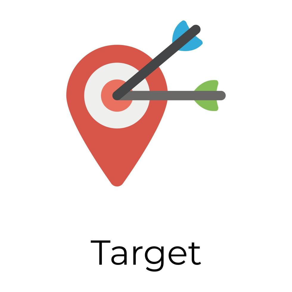 Trendy Targeting Concepts vector