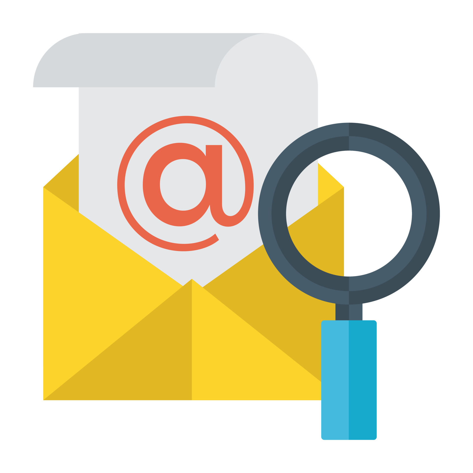 Trendy Search Email 14835135 Vector Art at Vecteezy